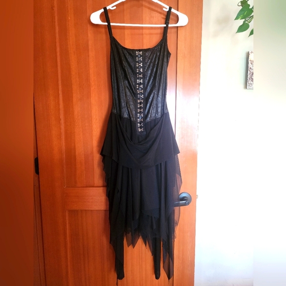 shrine Dresses & Skirts - Shrine Of Hollywood Goth Gothic Cyber Dress S